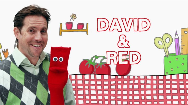 Schau dich schlau: Englisch lernen mit der Socke Red