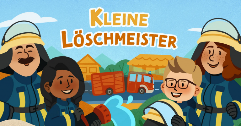 Brandschutz spielerisch erlernen: die App „Kleine Löschmeister“