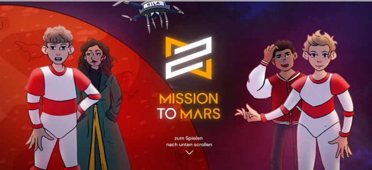 Mission to Mars: eine interaktive Hörspielreise