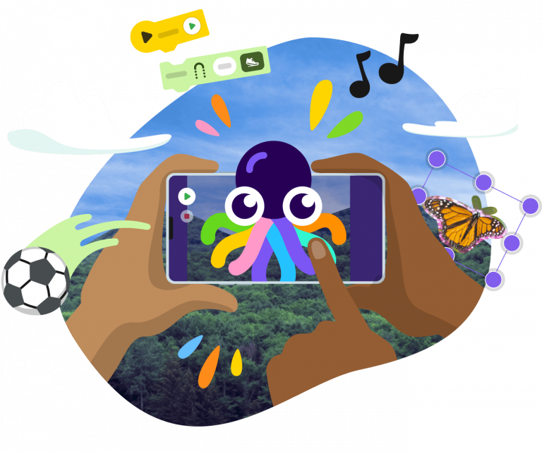 Erstelle interaktive Animationen und Spiele: die kostenlose App OctoStudio