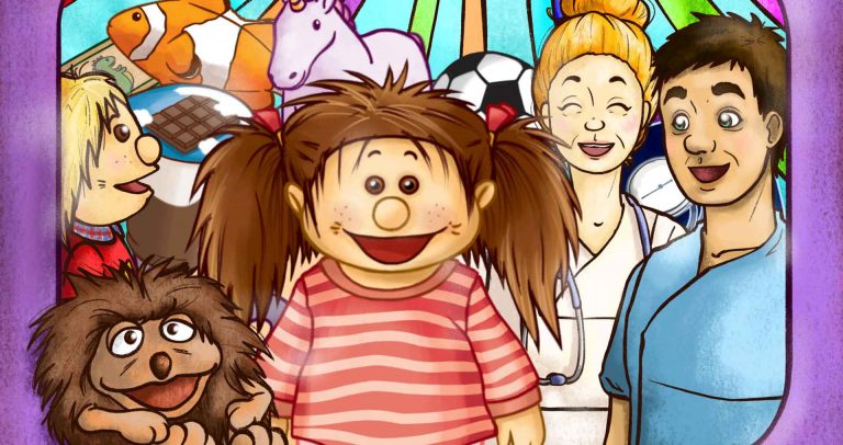 Pauline in der Kinderklinik: kostenloses Kinderbuch + App